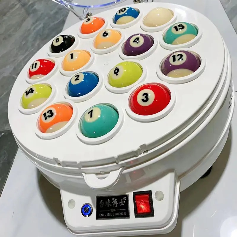 Maquina Limpieza Bolas de Pool - Imagen 2